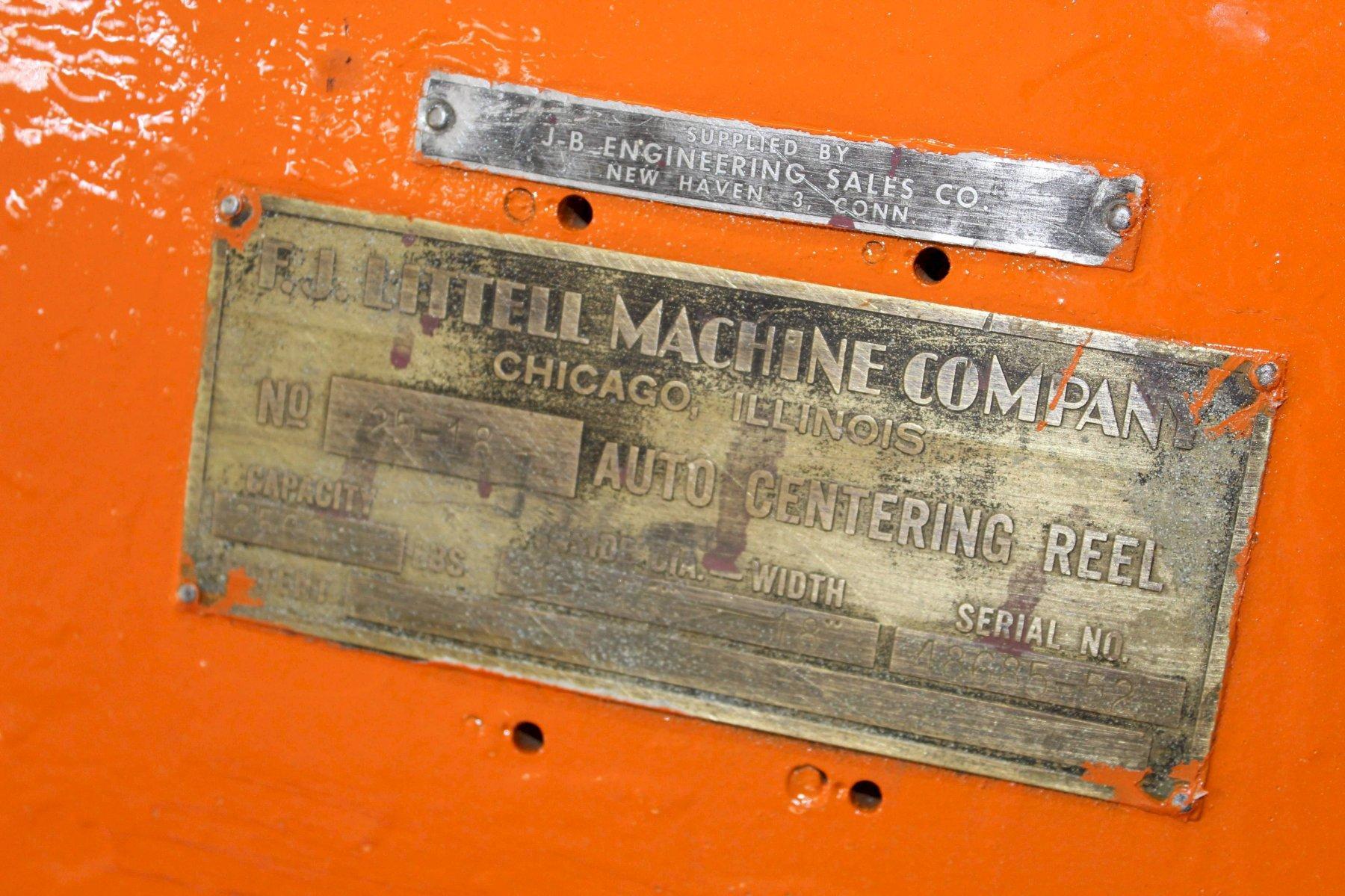 2500 LB X 18"  LITTELL COIL REEL : STOCK #65777