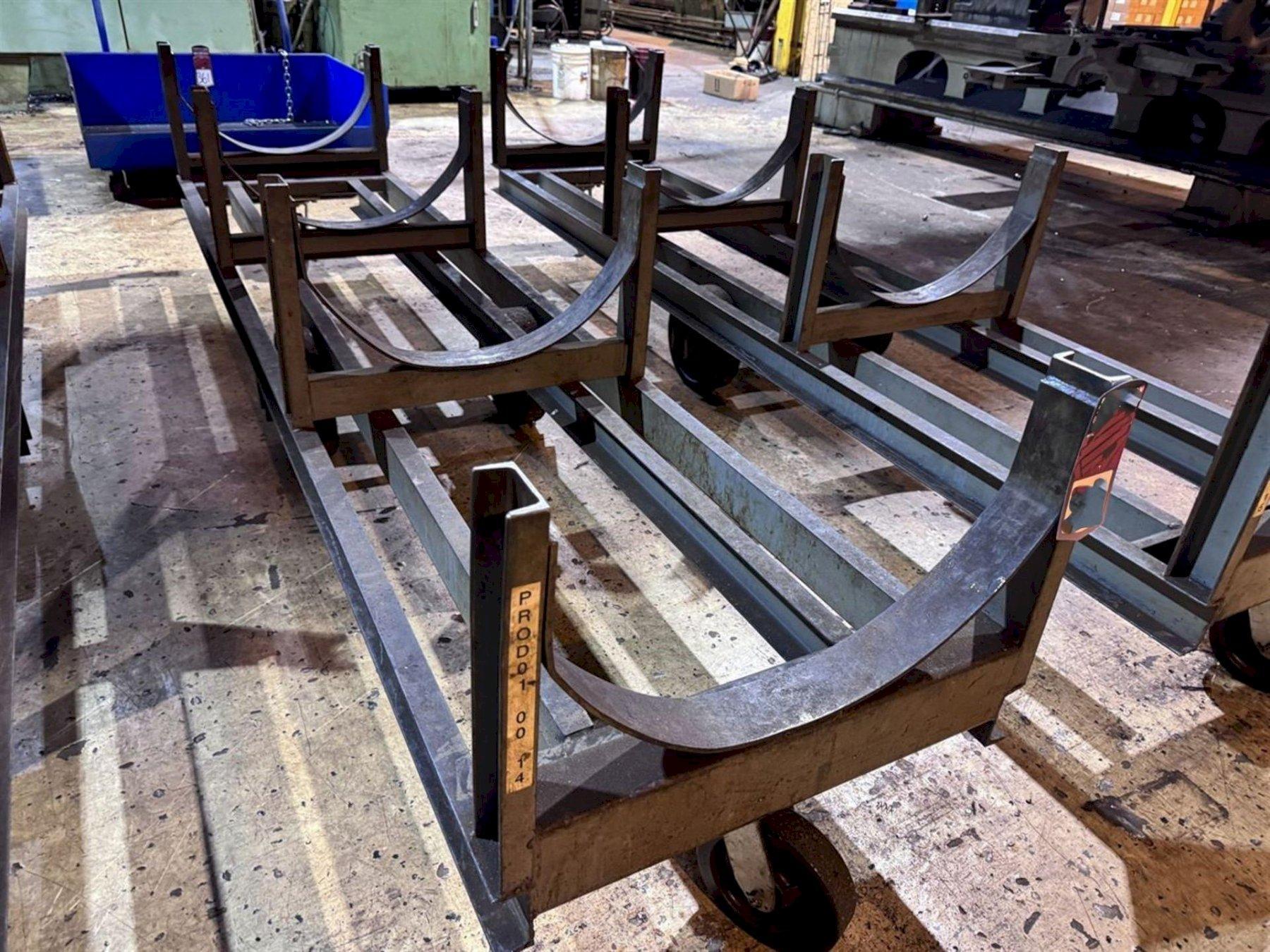 10,000 LBS MECO BCT120-10 ROLLING STOCK CART. STOCK # 1110025