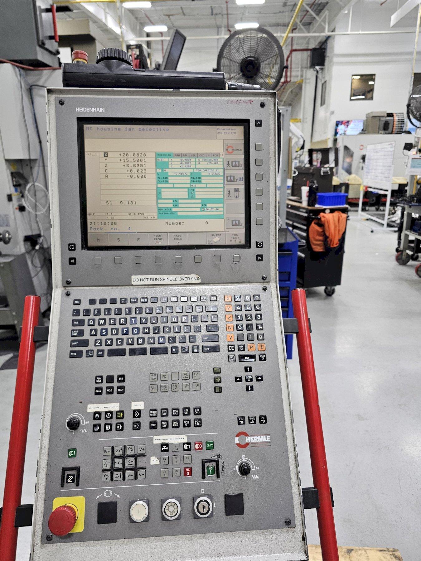 2006 HERMLE C40U 5-Axis Vertical Machining Center - 18000 RPM Spindle