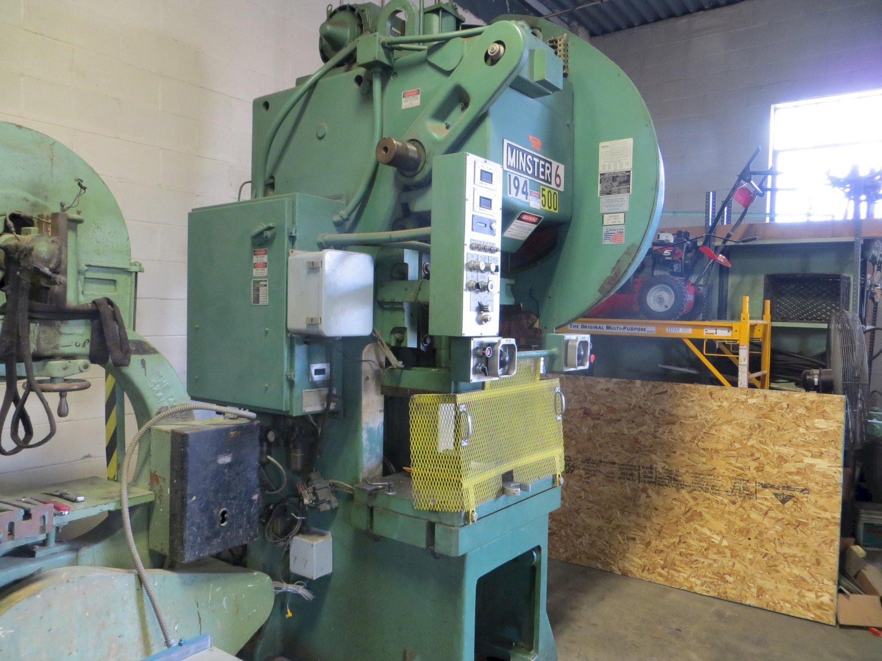 60 Ton Minster Super Stock OBS (Fixed Base) Press Model 6SS-FB