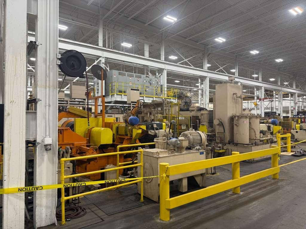76" x 75,000 Lbs Wean United Uncoiler