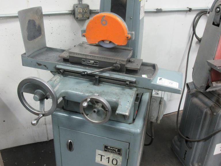 Harig Super 612 Surface Grinder, 6"x12" Walker Permanent Magnetic Chuck, 7" Max Wheel Diameter, 1HP Drive Motor- Auction Item