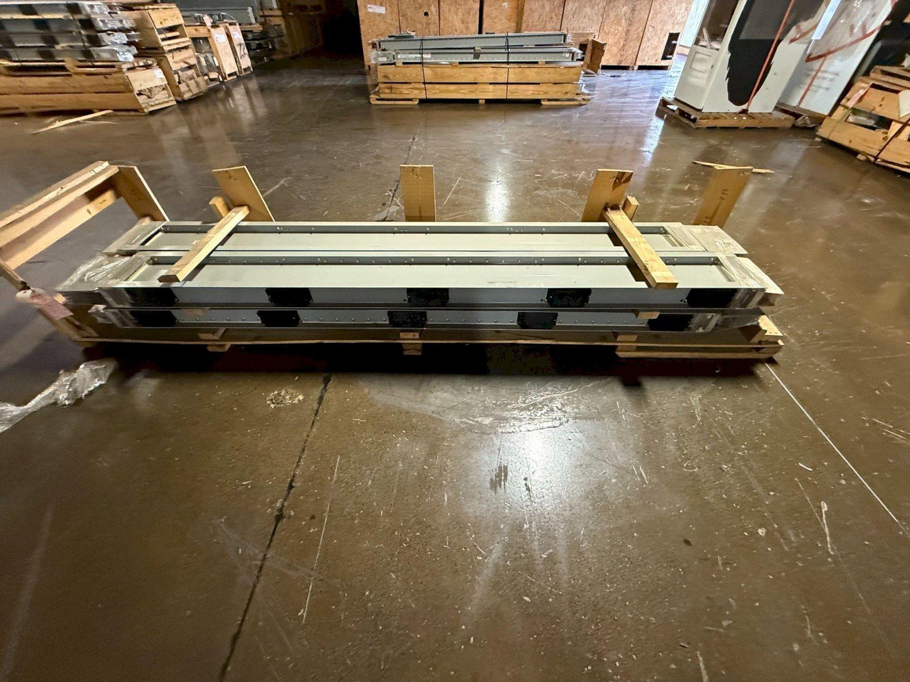 EATON 2500A POW-R-WAY III 10′ Copper Straight Length Busway 480V, 3PH, 3G NEW