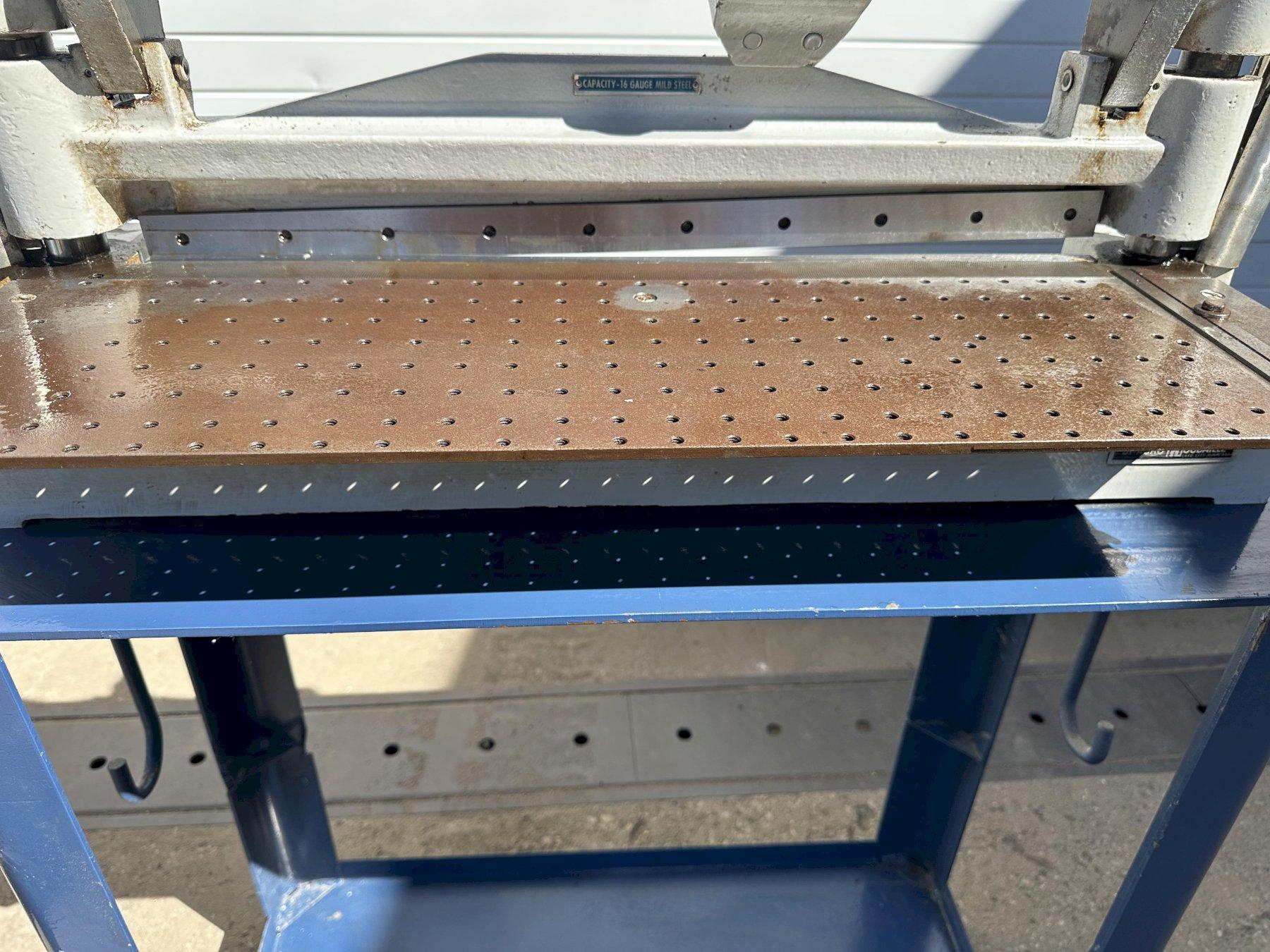 24" 16 Gauge DI-ACRO Hand Shear