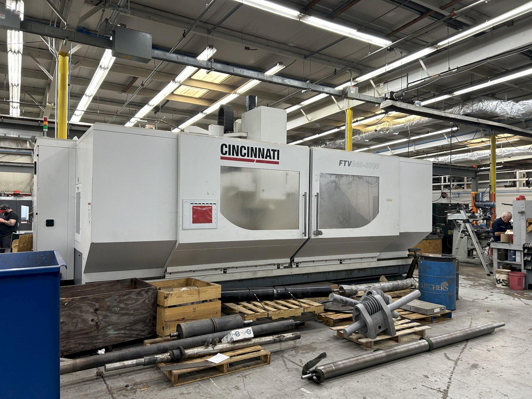 Cincinnati Lamb 2006 FTV 840-3700 CNC Vertical Machining Center, VMC Mill