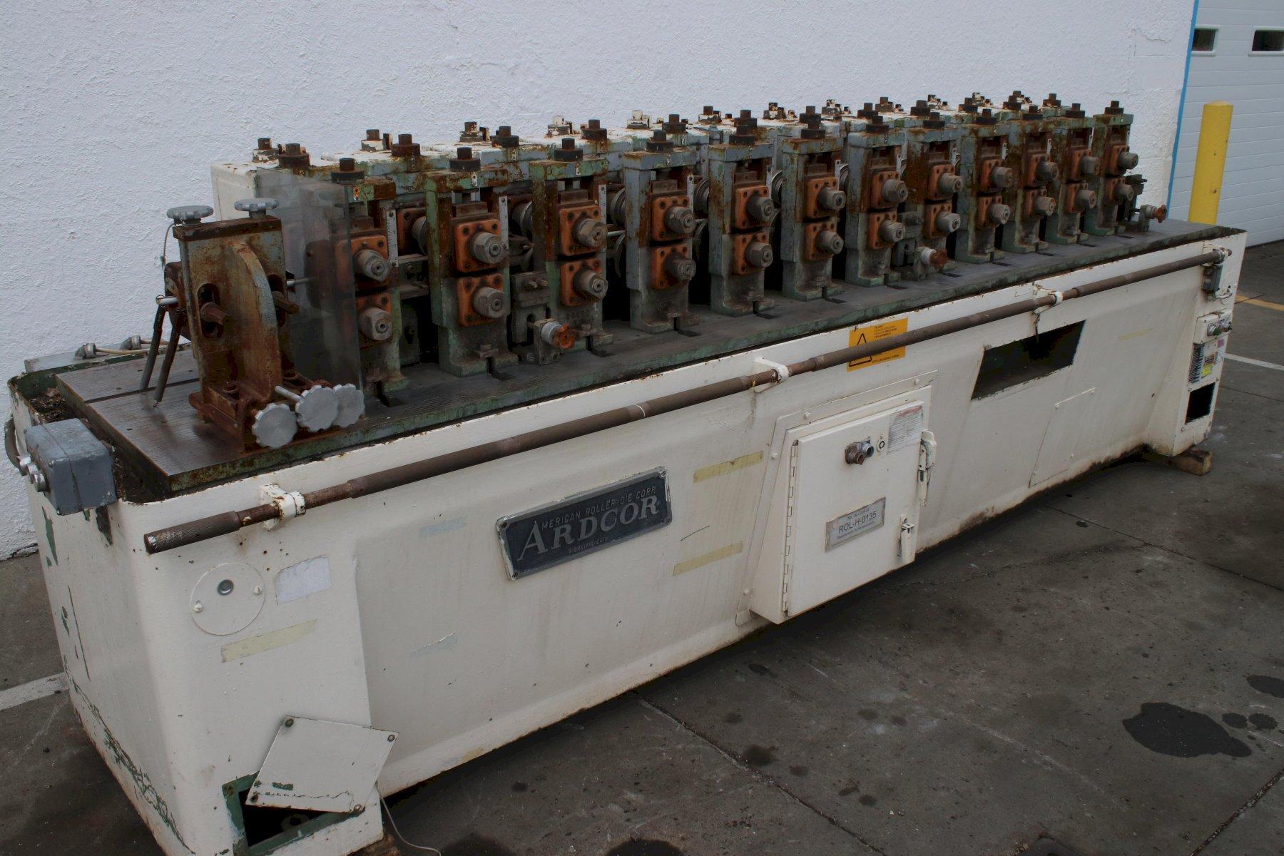 12 STAND X 1-1/2" ARDCOR ROLLFORMER: STOCK #76629