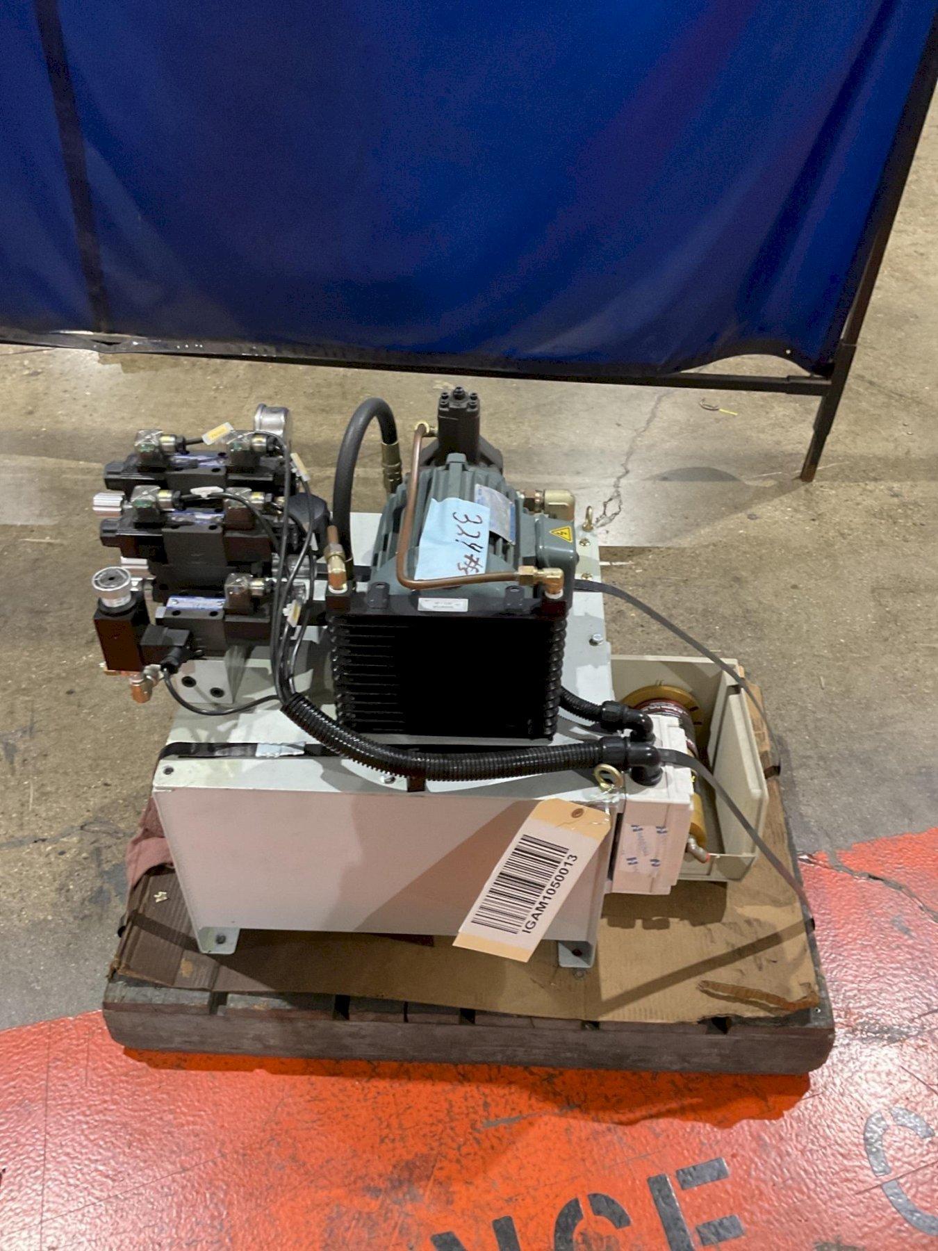 HONG JI HYDRAULIC POWER UNIT NV000013314J 30 L PUMP 70 L TANK USED