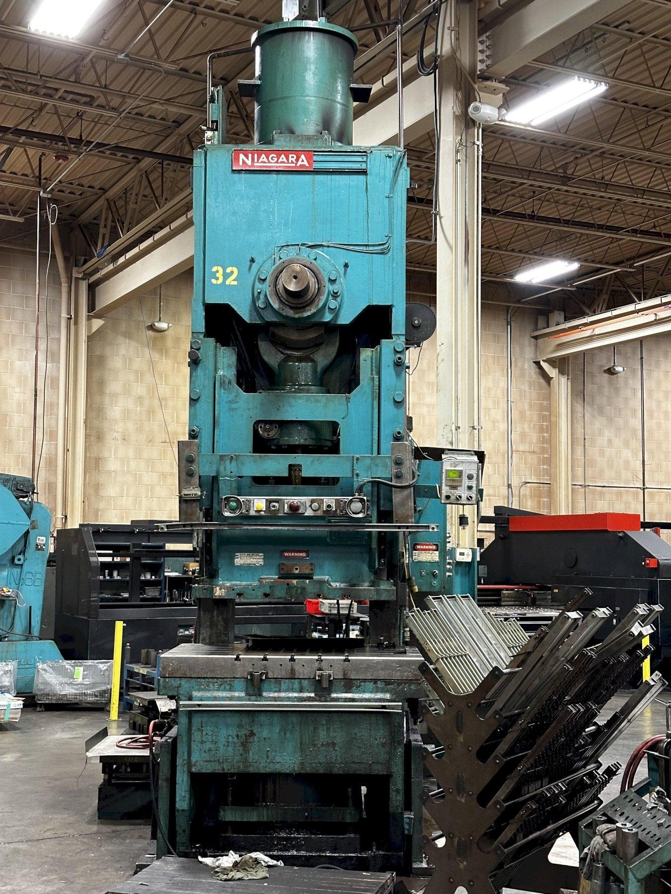 250-ton Niagara E-250 Single Point Gap Press For Sale, Rebuild in Process 2025