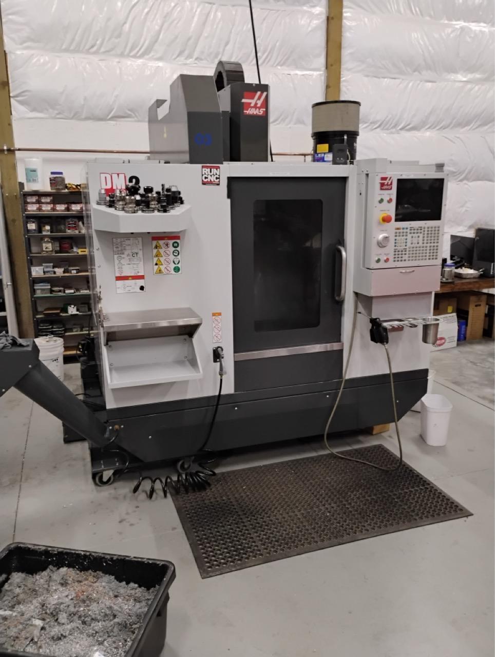 Haas DM-2 VMC, 2021 – TSC, 4th Axis, Probe