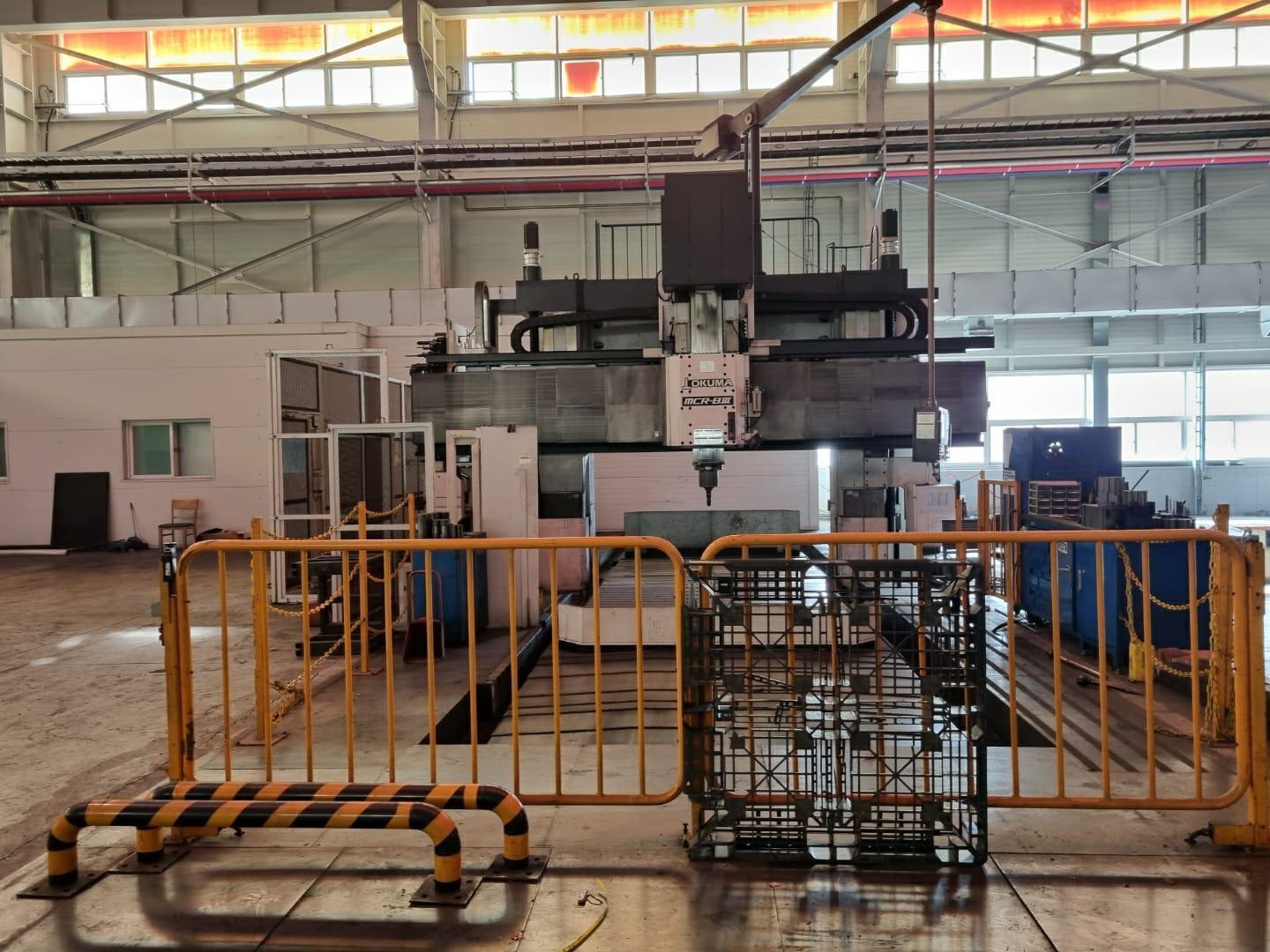 OKUMA MCR-B III 30/50 - 5-Face  MACHINING CENTER, GANTRY (INCLD. BRIDGE & DOUBLE COLUMN)