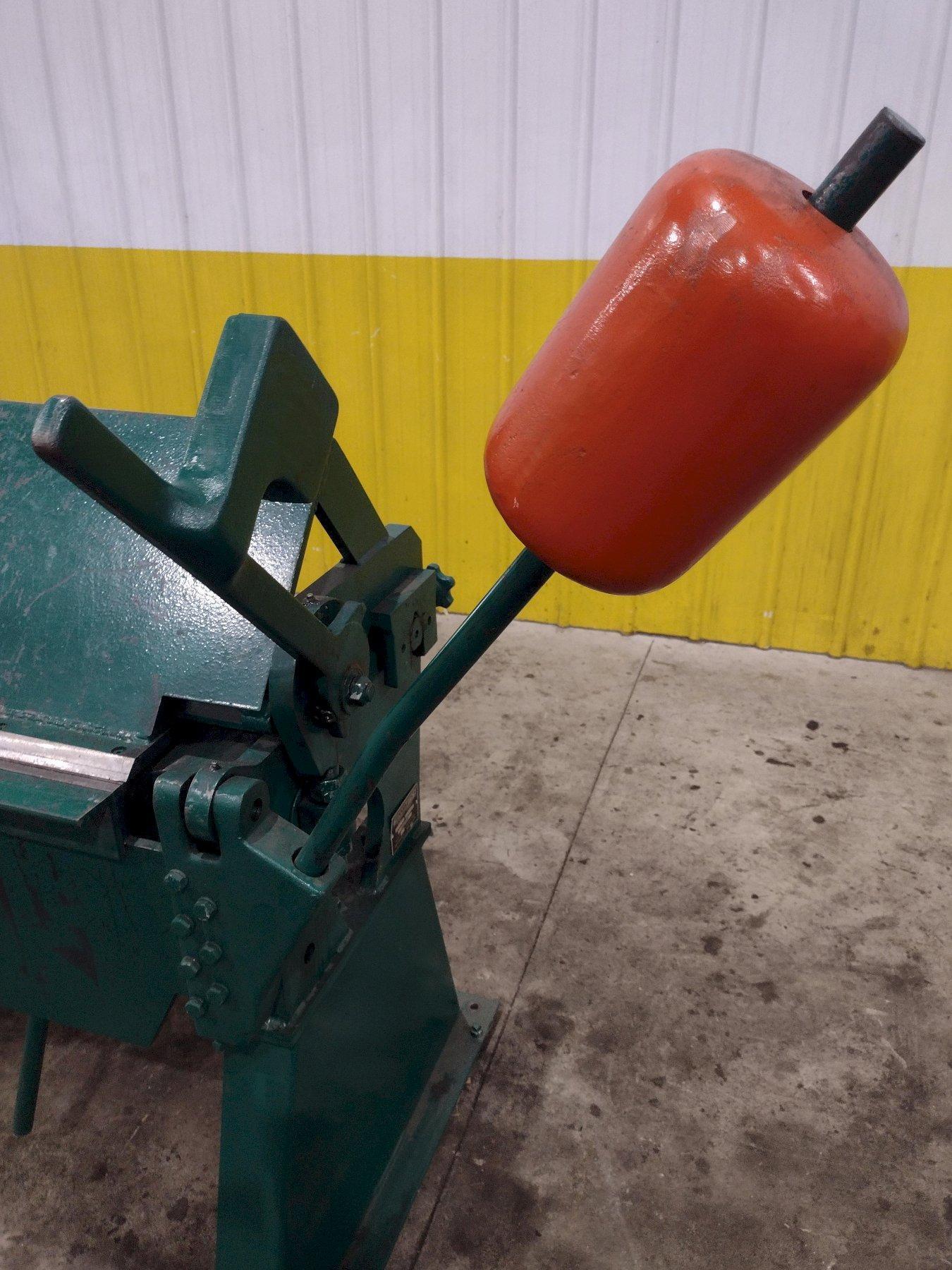 Tennsmith 8' x 16 Gauge Manual Hand Apron Bending Brake, Mdl. HB97-16