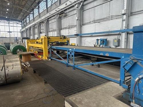 60” x .125” x 40,000# ROWE / HERR VOSS ROLL FEED CTL LINE