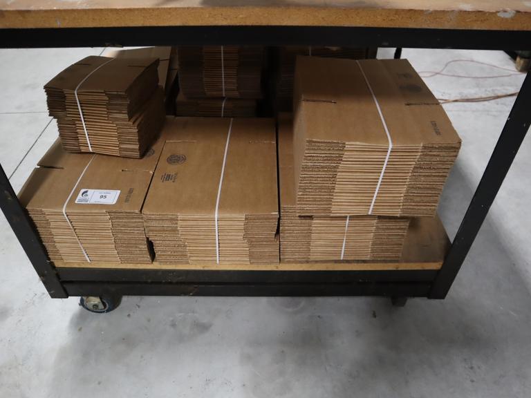 Large Assortment Of Cardboard Boxes- Auction Item