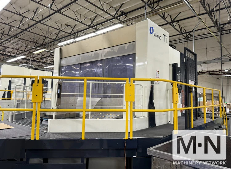 Makino T-1 CNC 5-Axis Horizontal Machining Center, 2015 w/ Automatic Pallet Changer