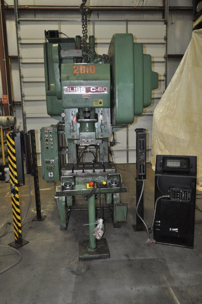 60 TON BLISS MODEL C-60 OBI PRESS
