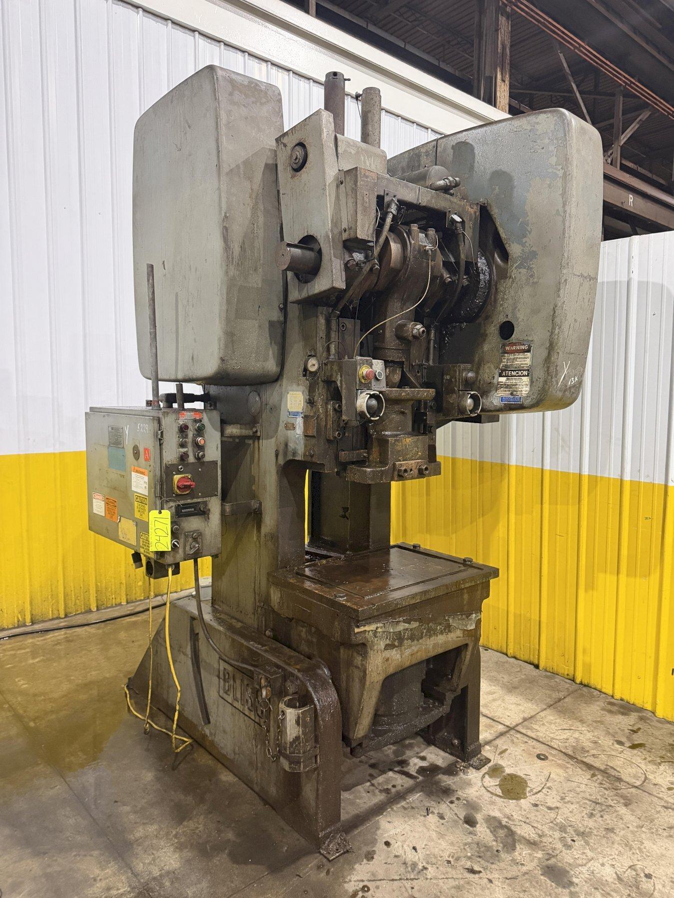 60 TON BLISS MODEL #C60 OBI PRESS 4" STROKE: YOBRO #24271