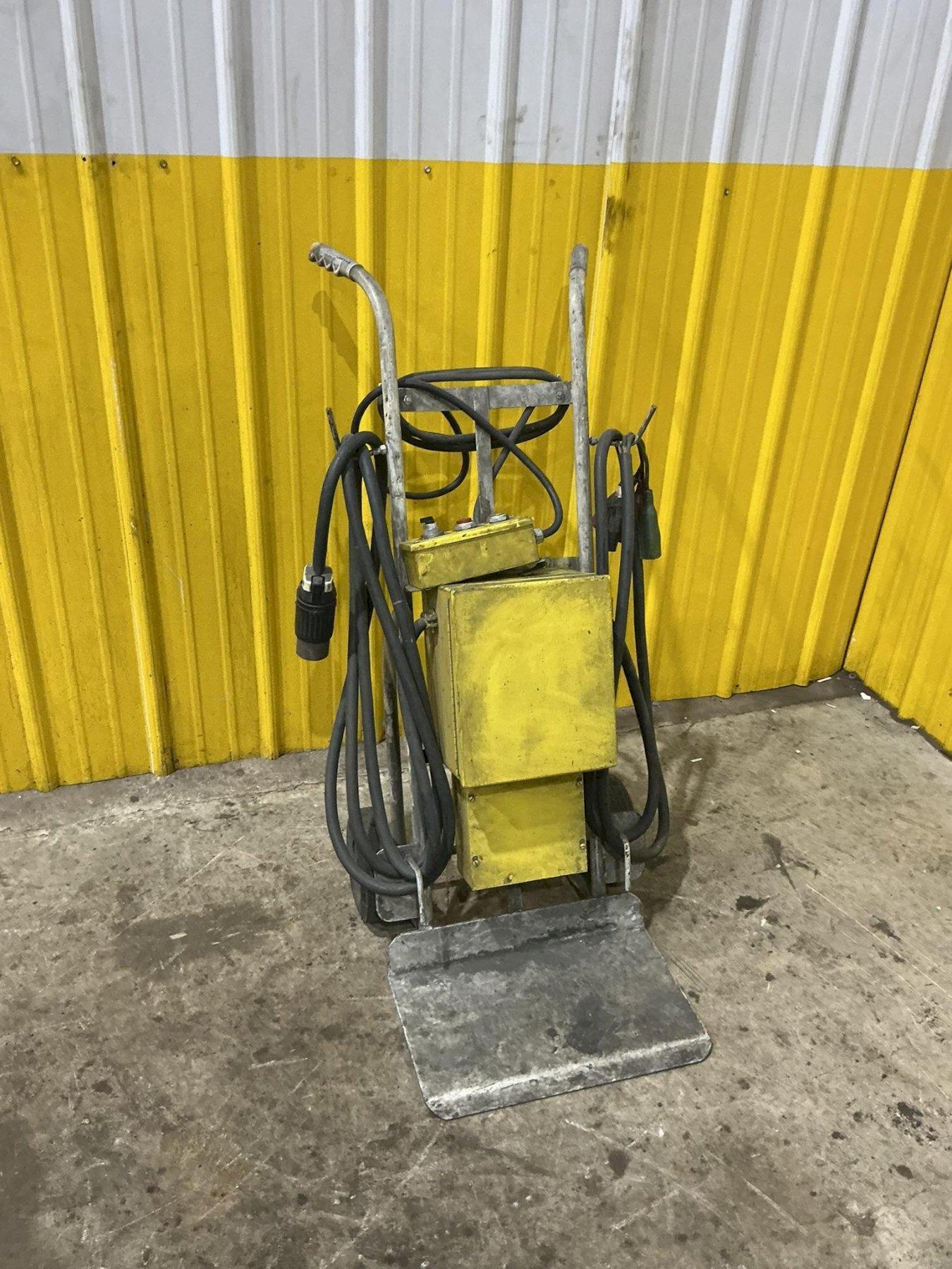 3 PHASE 4-WIRE ELECTRIC MOTOR TEST DOLLY: YOBRO #25055