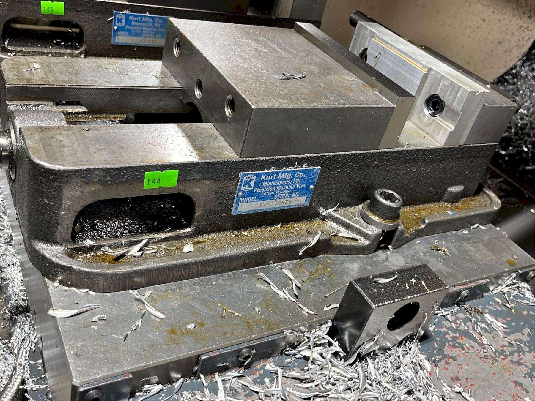 1 - PREOWNED KURT CNC MACHINE VISE, MODEL #: D675