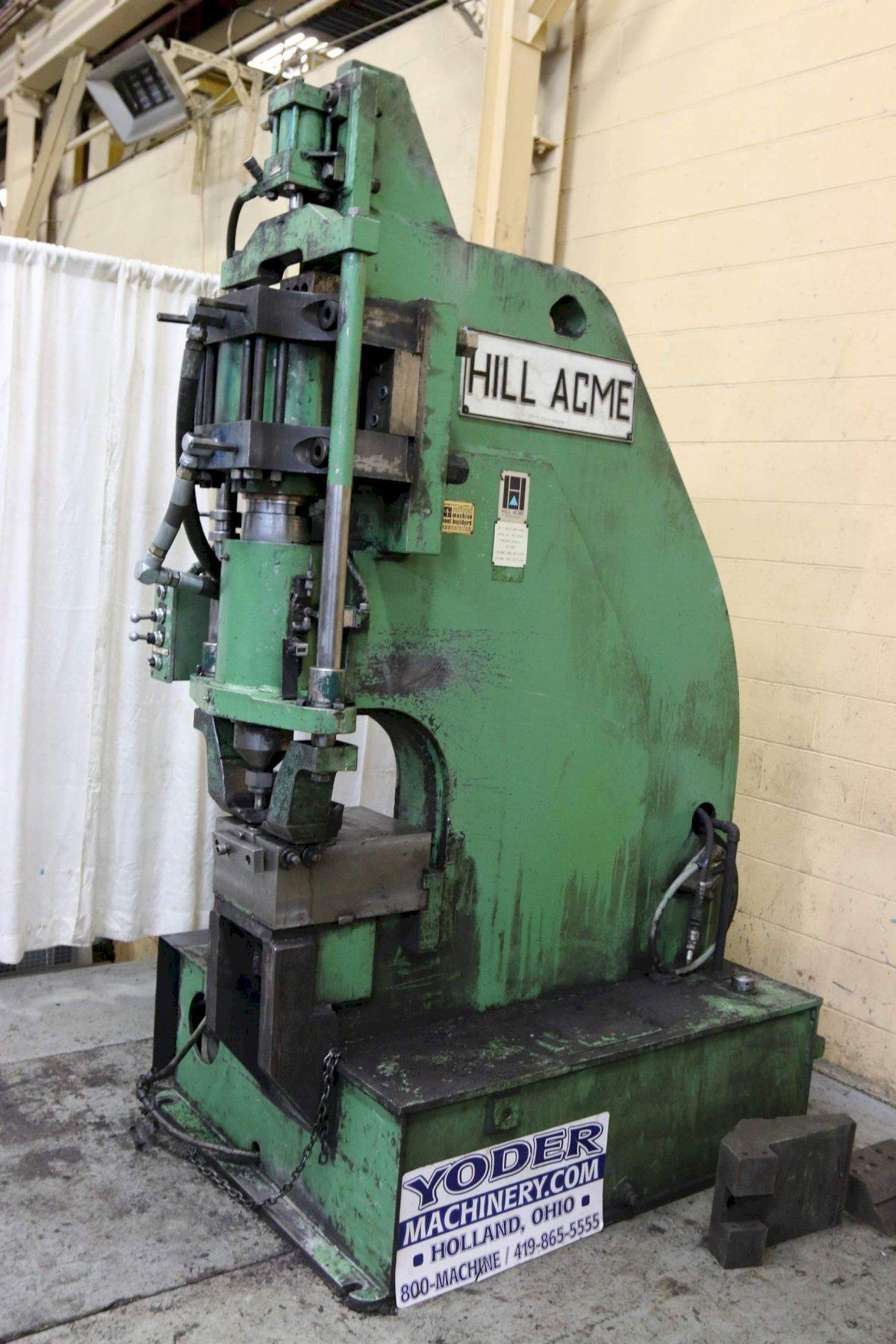125 TON HILL ACME NO #7 HYDRAULIC PUNCH: STOCK #69485