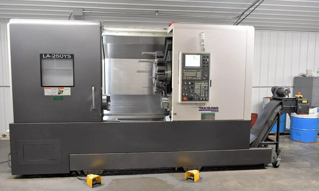 2018 Takisawa LA-250YS CNC Lathe