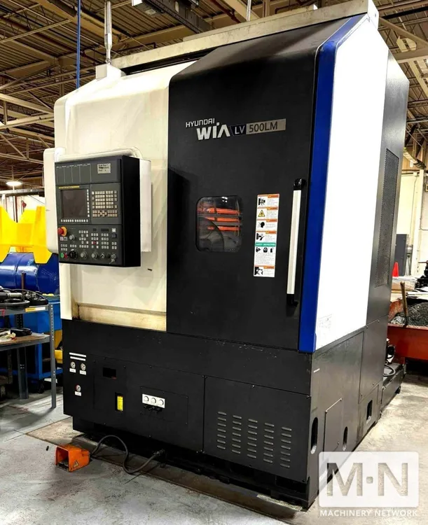 Hyundai Wia LV500LM CNC Vertical Turning Lathe, 2018