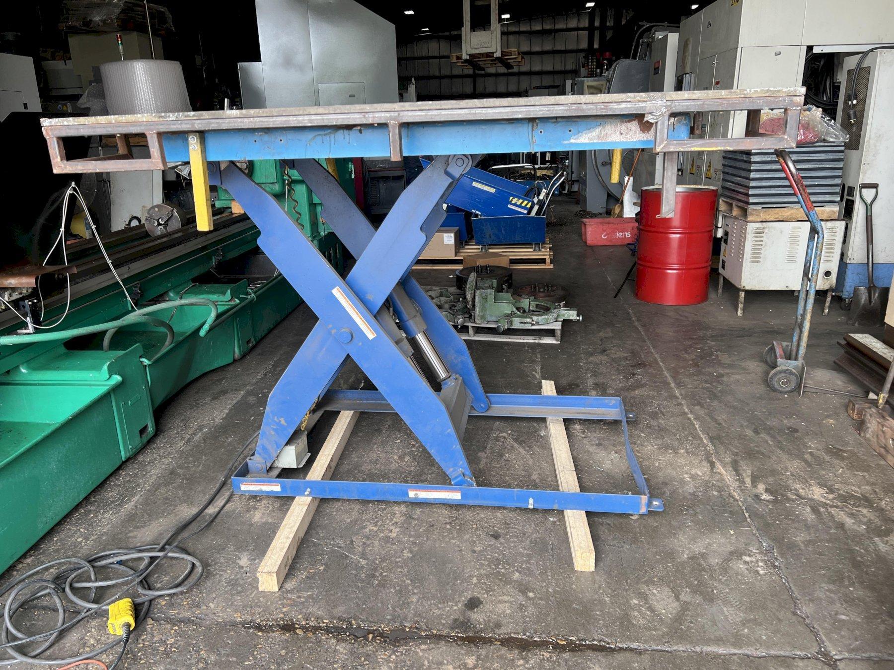 VESTIL LIFT TABLE, 84" X 60"