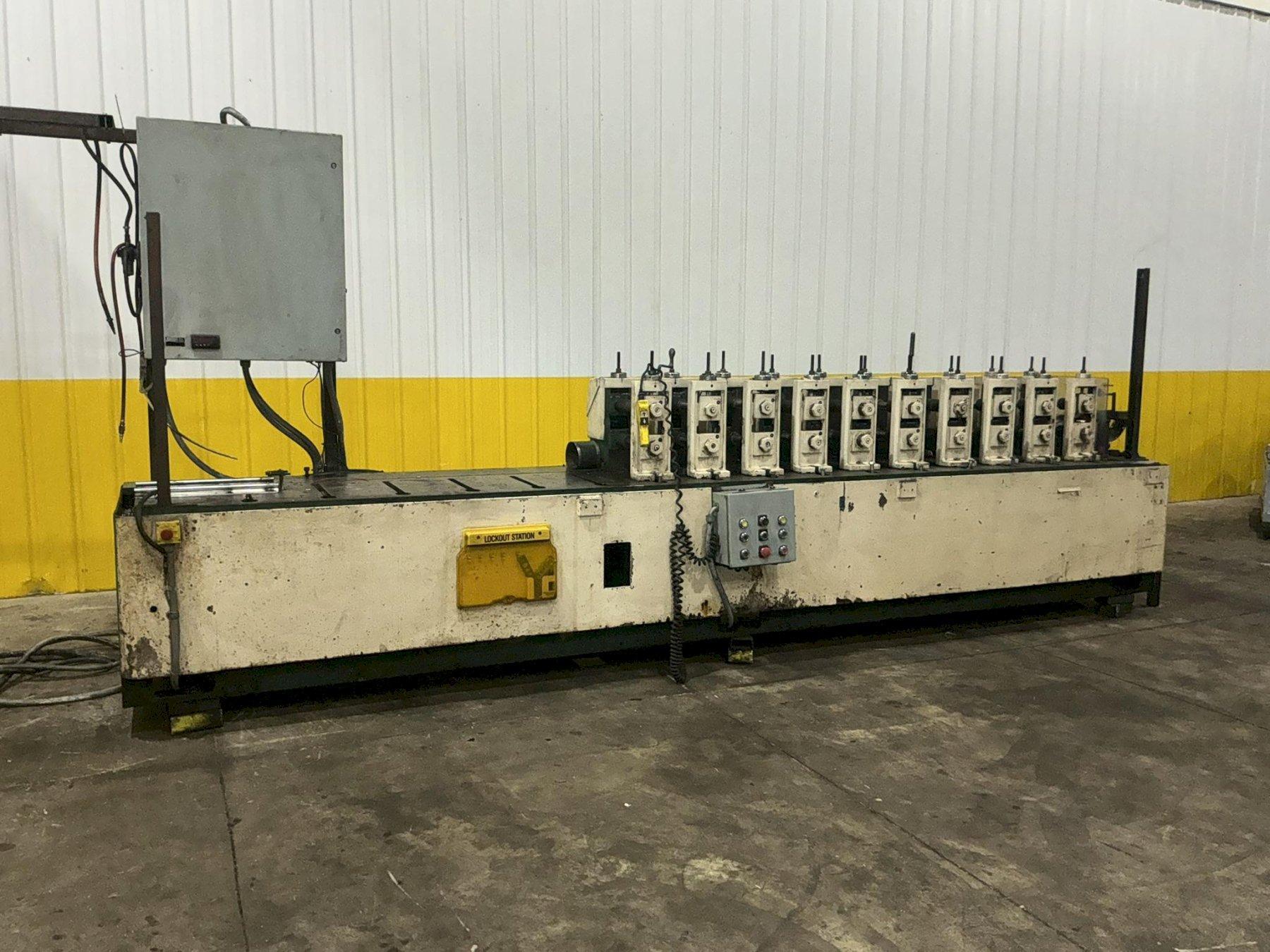 10 STAND (16 STAND BASE) X 1.5" YODER MODEL #M1-1/2 ROLLFORMER: YOBRO #25721