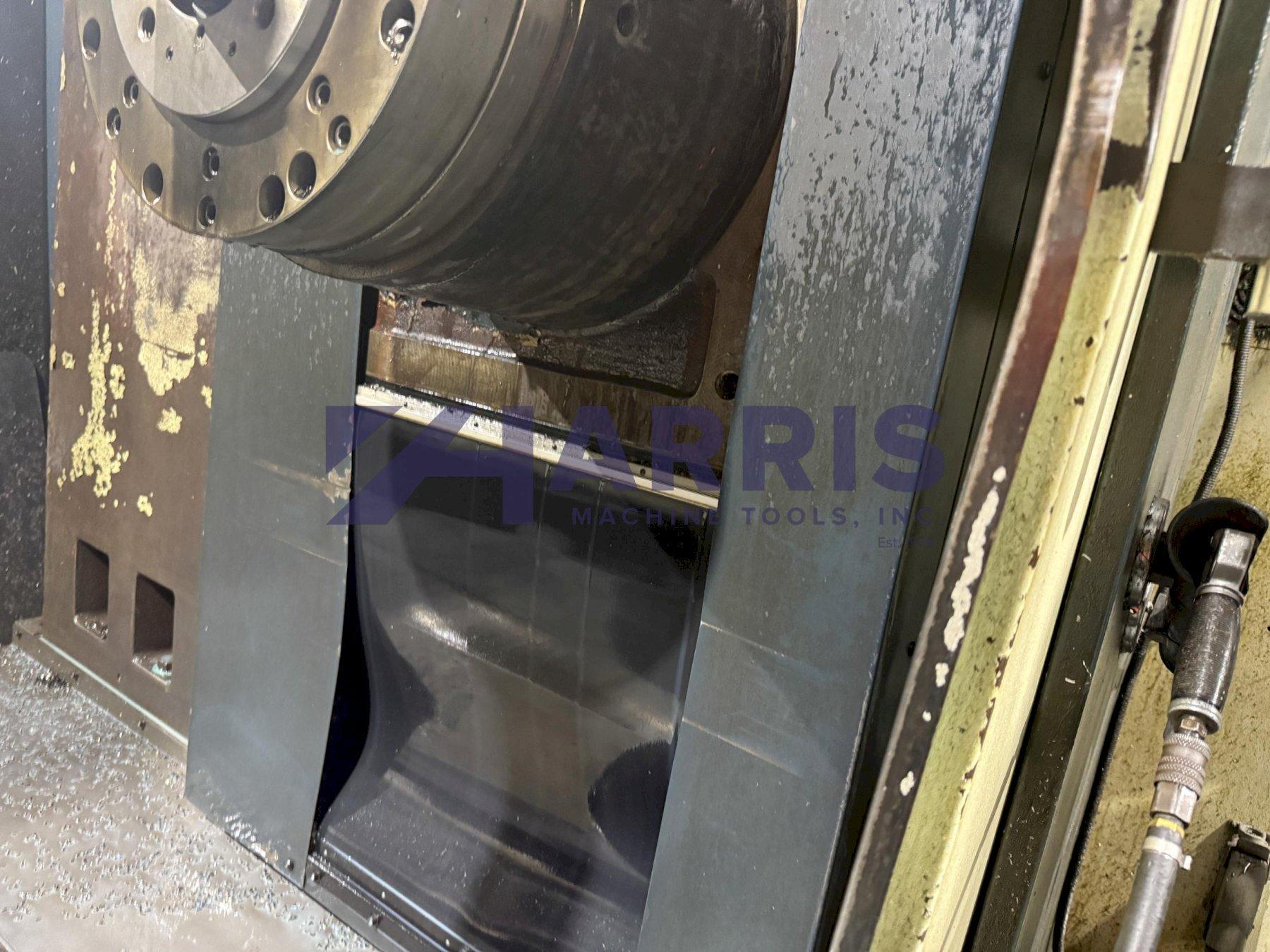 4.1" Johnford CNC Table Type Horizontal Boring Mill, Model BMC-110, 78" X, 70" Y, 63" Z, 21" W, 60 ATC, Fanuc, 2009