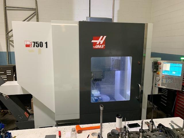 Haas UMC-750 CNC 5-Axis Vertical Machining Center For Sale 2014