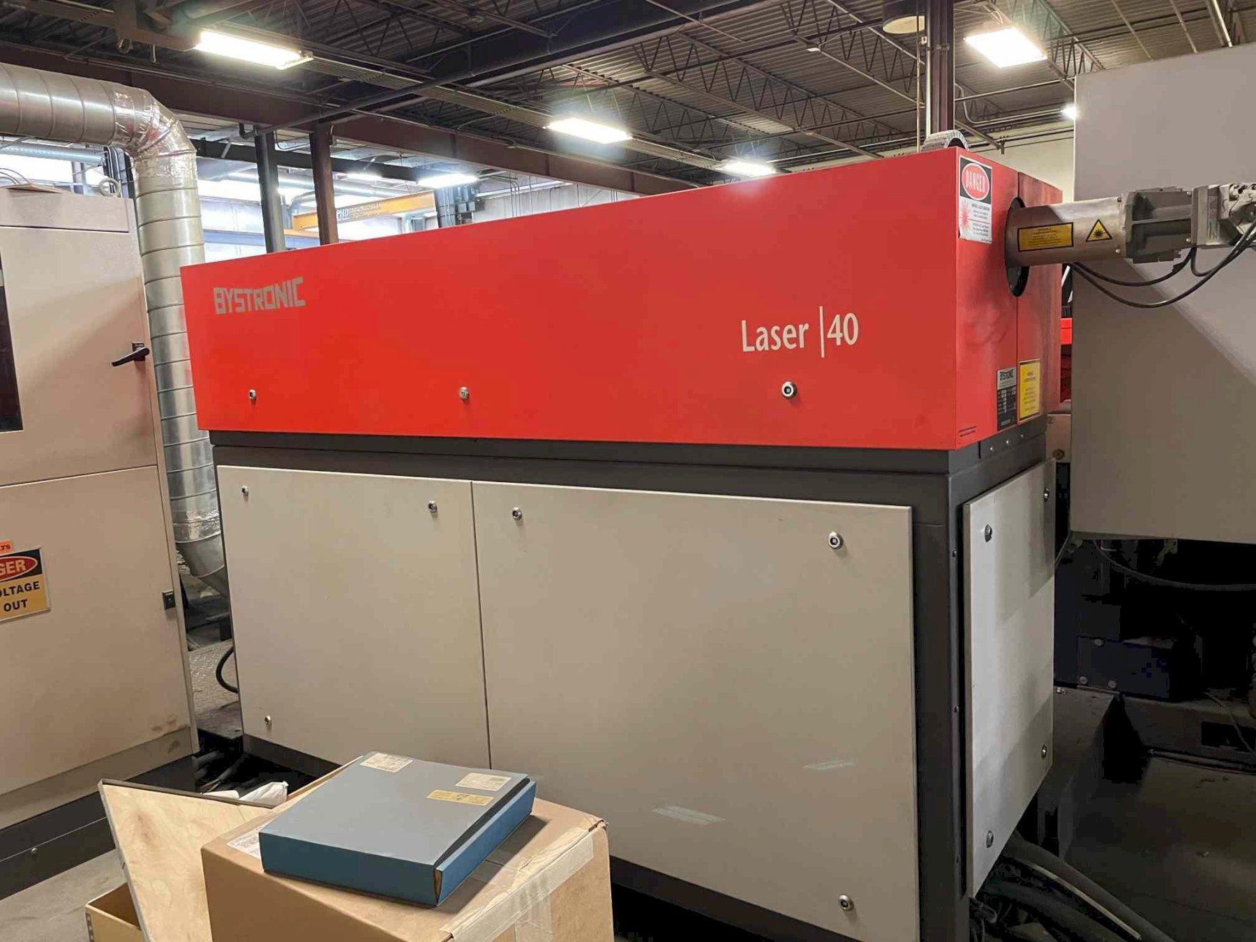 4000 Watt Bystronic Bystar II 3015 CO2 Laser – Bystronic Byloader 3015, 2002