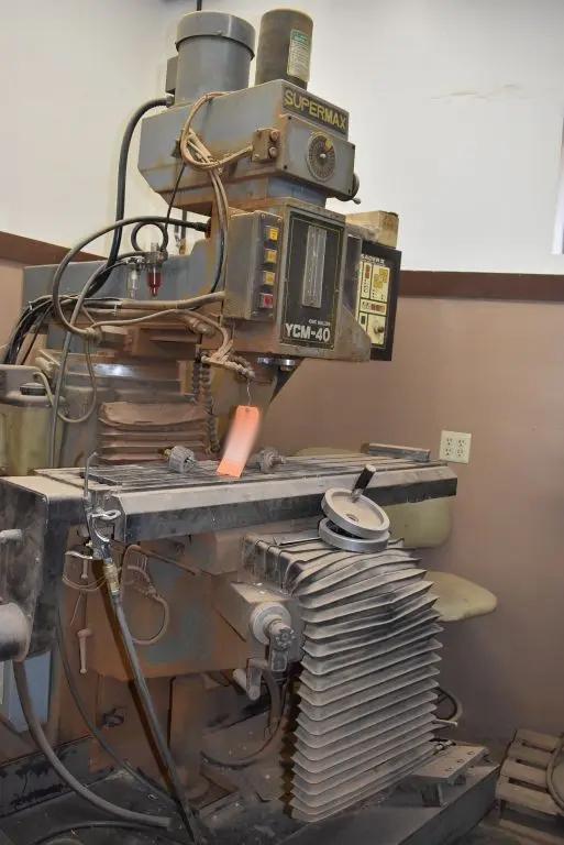 1 - PREOWNED MEEHANITE/SUPERMAX CNC VERTICAL MILL, MODEL #: YCM-40, S/N: 708181