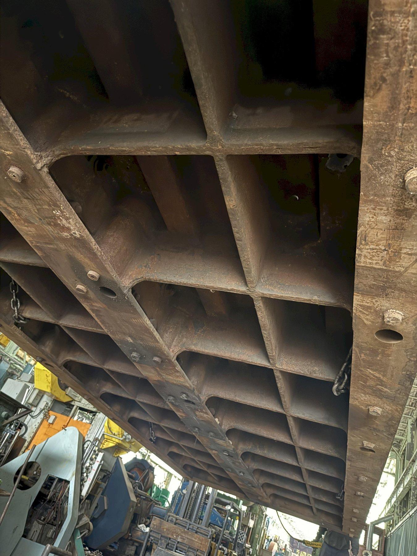 20' X 94"  CAST IRON T SLOTTED FLOOR PLATE : STOCK #81114