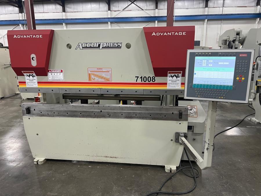 2007 Accurpress 71008 Press Brake (#6040)