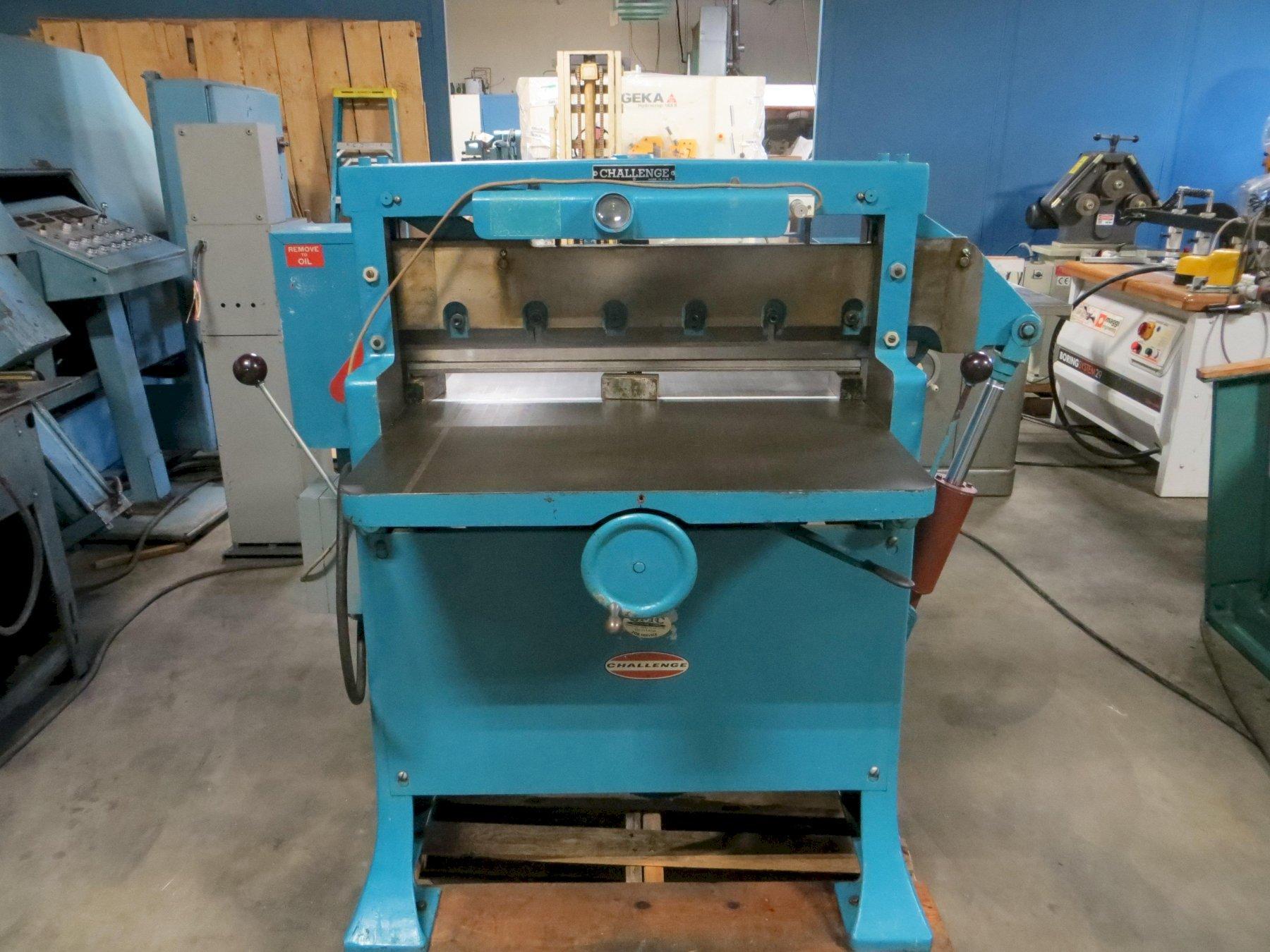 Challenge Paper Cutter Model 305 HB, 30-1/2