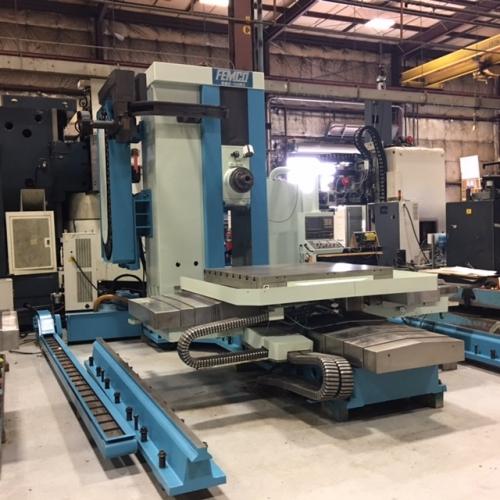 FEMCO BMC-110R2 CNC HORIZONTAL BORING MILL WITH BUILT IN ROTARY TABLE