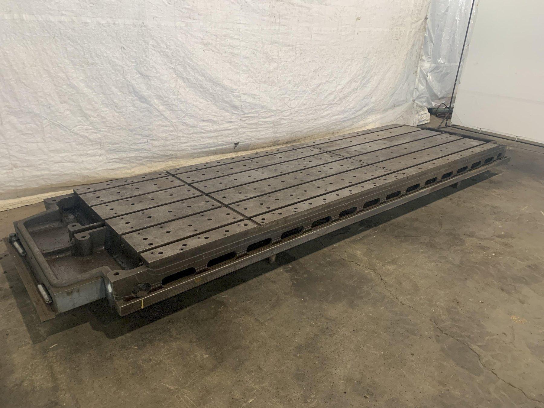 60" X 168" X 9" T-SLOTTED FLOOR PLATE