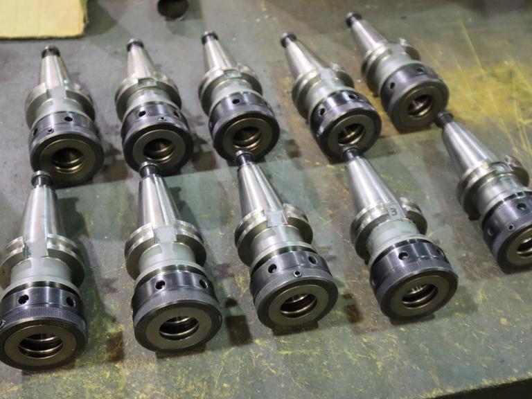 CT 40 Taper Tool Holders: (10) XCNA-1000 Collet Tool Holders- Auction Item