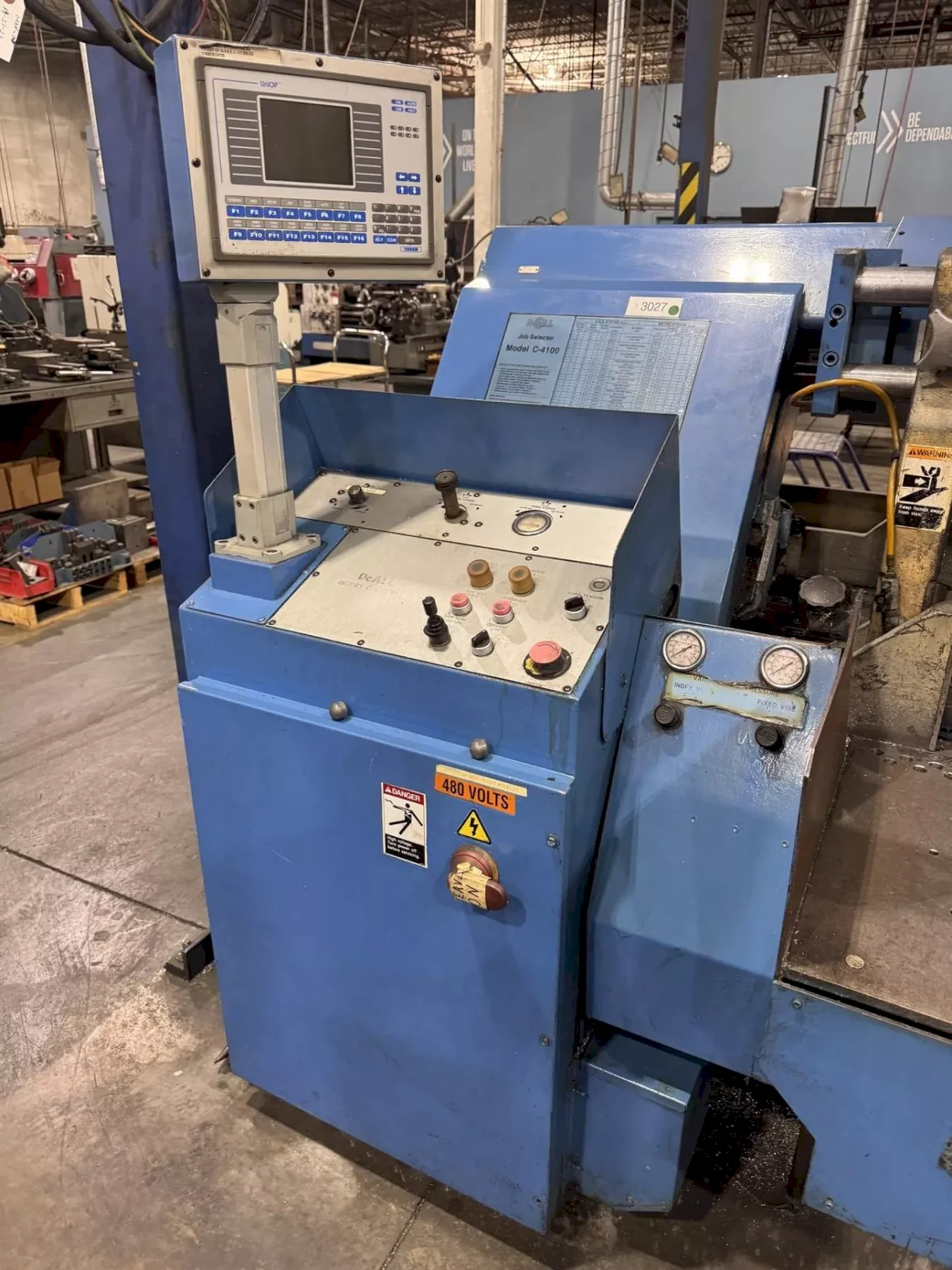 16" X 14" CAPACITY DOALL MODEL #C1-4100NC AUTOMATIC HORIZONTAL BANDSAW: YOBRO #25754