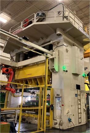 1000 Ton Rovetta Double Action Press