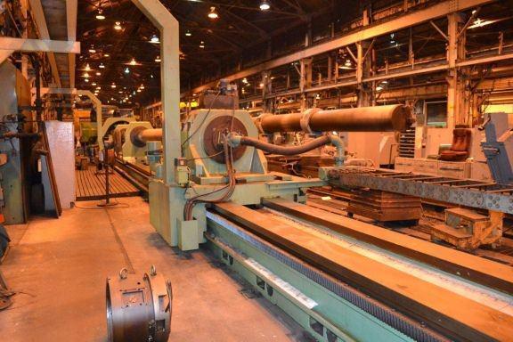 Wohlenberg VDF PB4-1600 63" x 396" High Performance CNC Boring Lathe