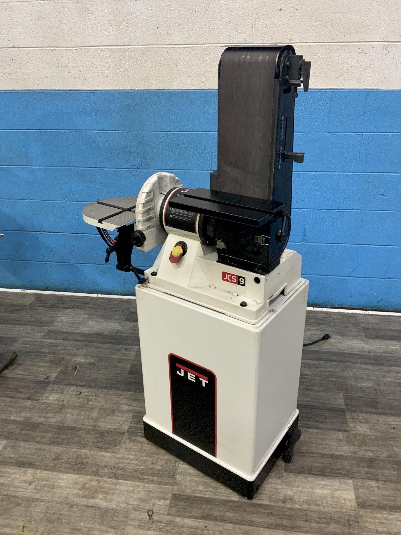 JET COMBINATION 6" BELT/ 9" DISC SANDER: STOCK #81189