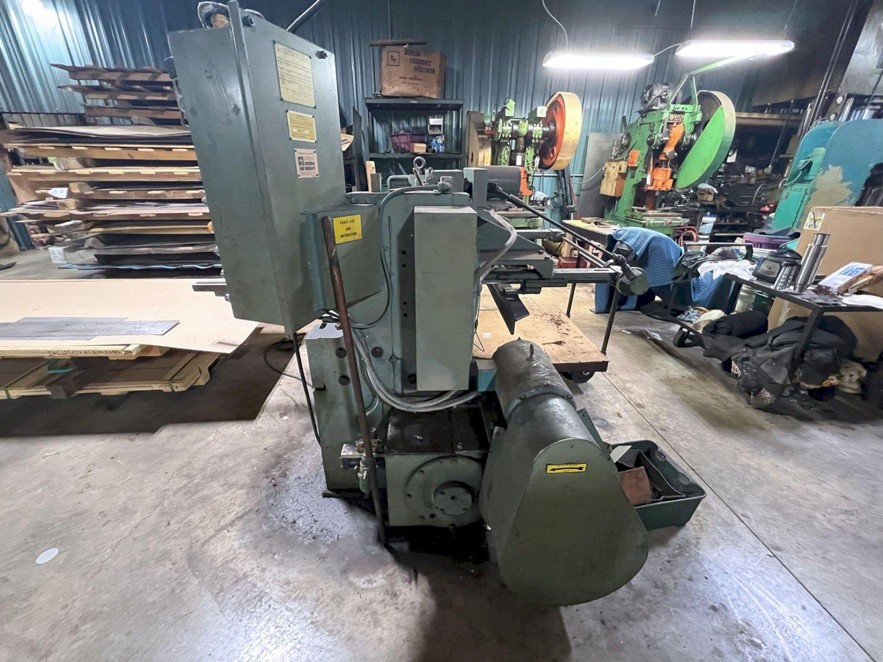 3/16" x 6' WYSONG MECHANICAL SHEAR MODEL 772