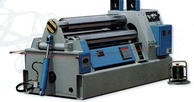1 - NEW WDM HYDRAULIC INITIAL PINCH PLATE BENDING MACHINE, MODEL #: 403-10-8