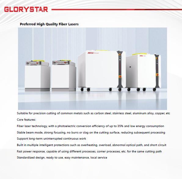 1 - NEW GLORYSTAR GS-3015C 6KW SHEET LASER CUTTER