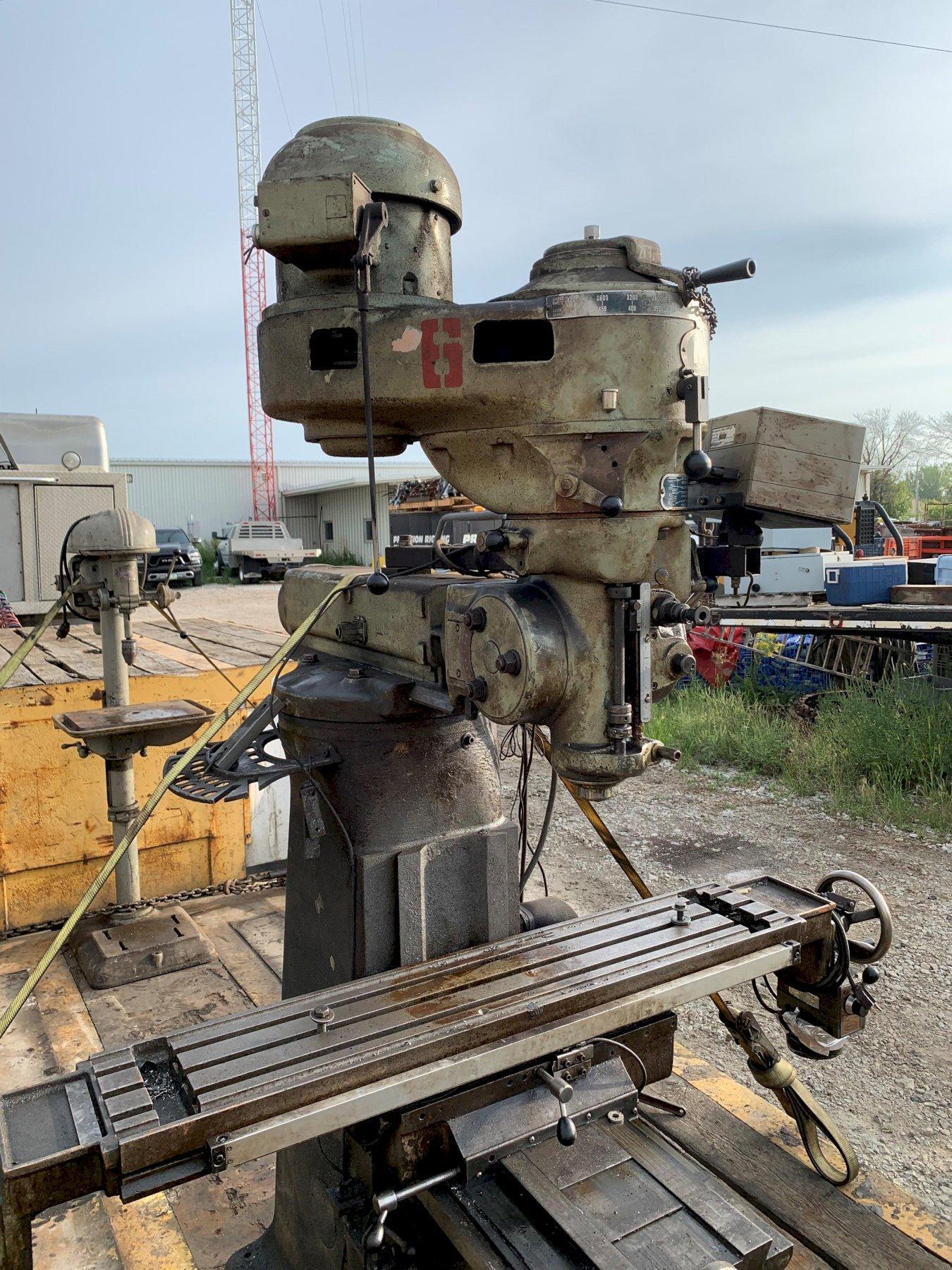 1 - PREOWNED WELLS INDEX VERTICAL MILL, MODEL #: 747, S/N: 17870