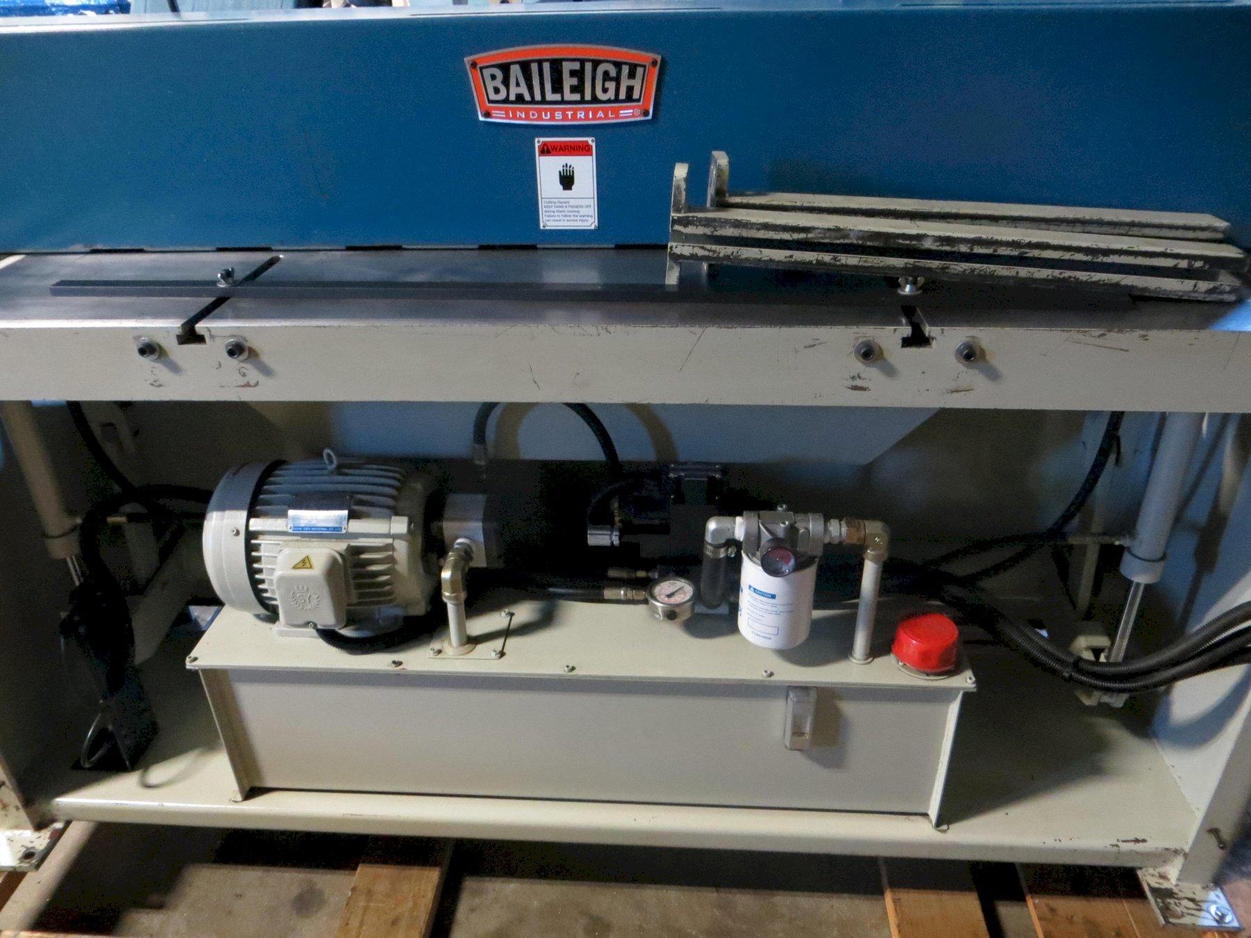 14 Ga x 5 ft, Baileigh Hydraulic Shear Model SH-6014