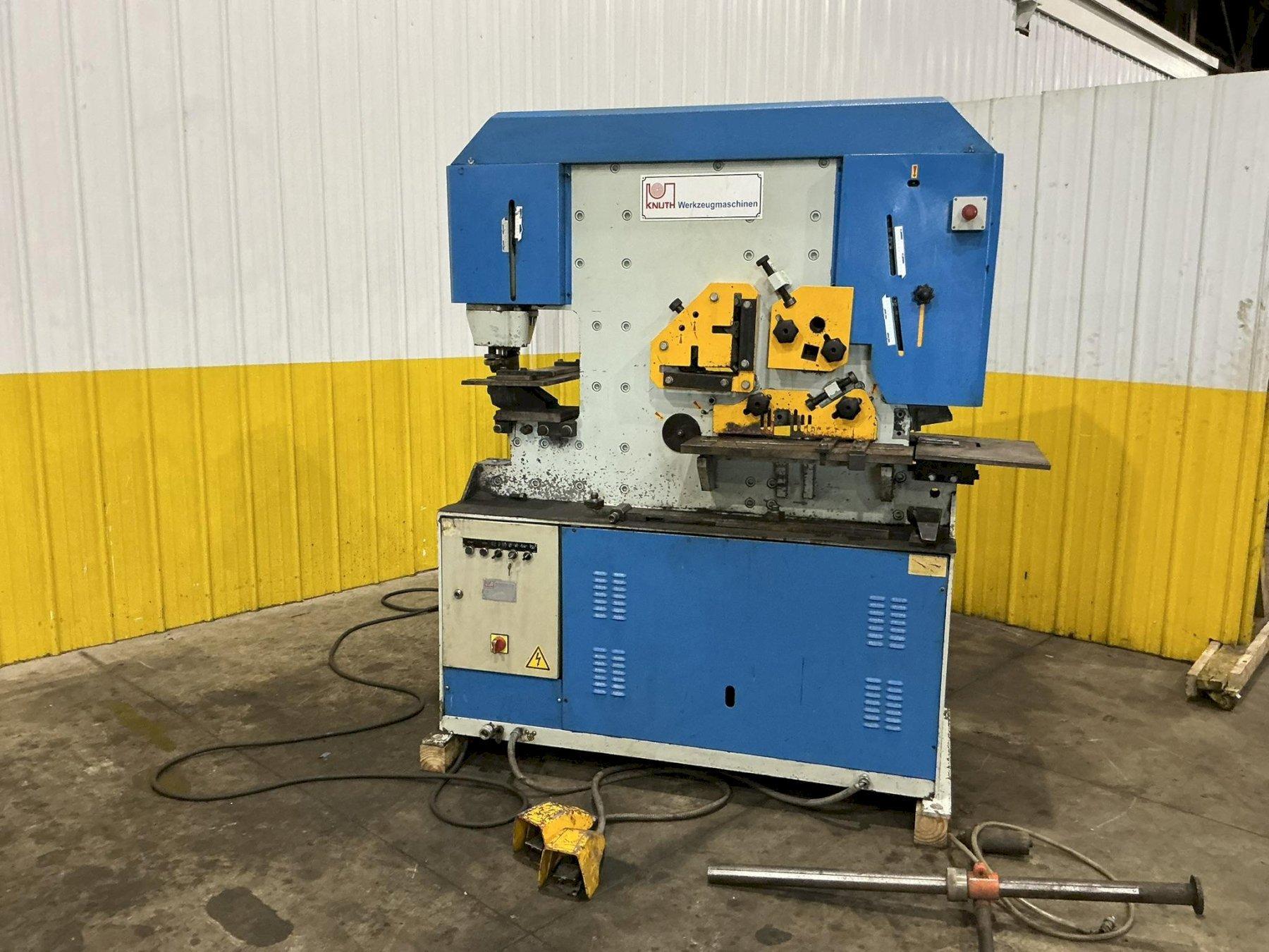 88 TON KNUTH MODEL #HPS 80/150 HYDRUALIC IRONWORKER 2012 : YOBRO #25332