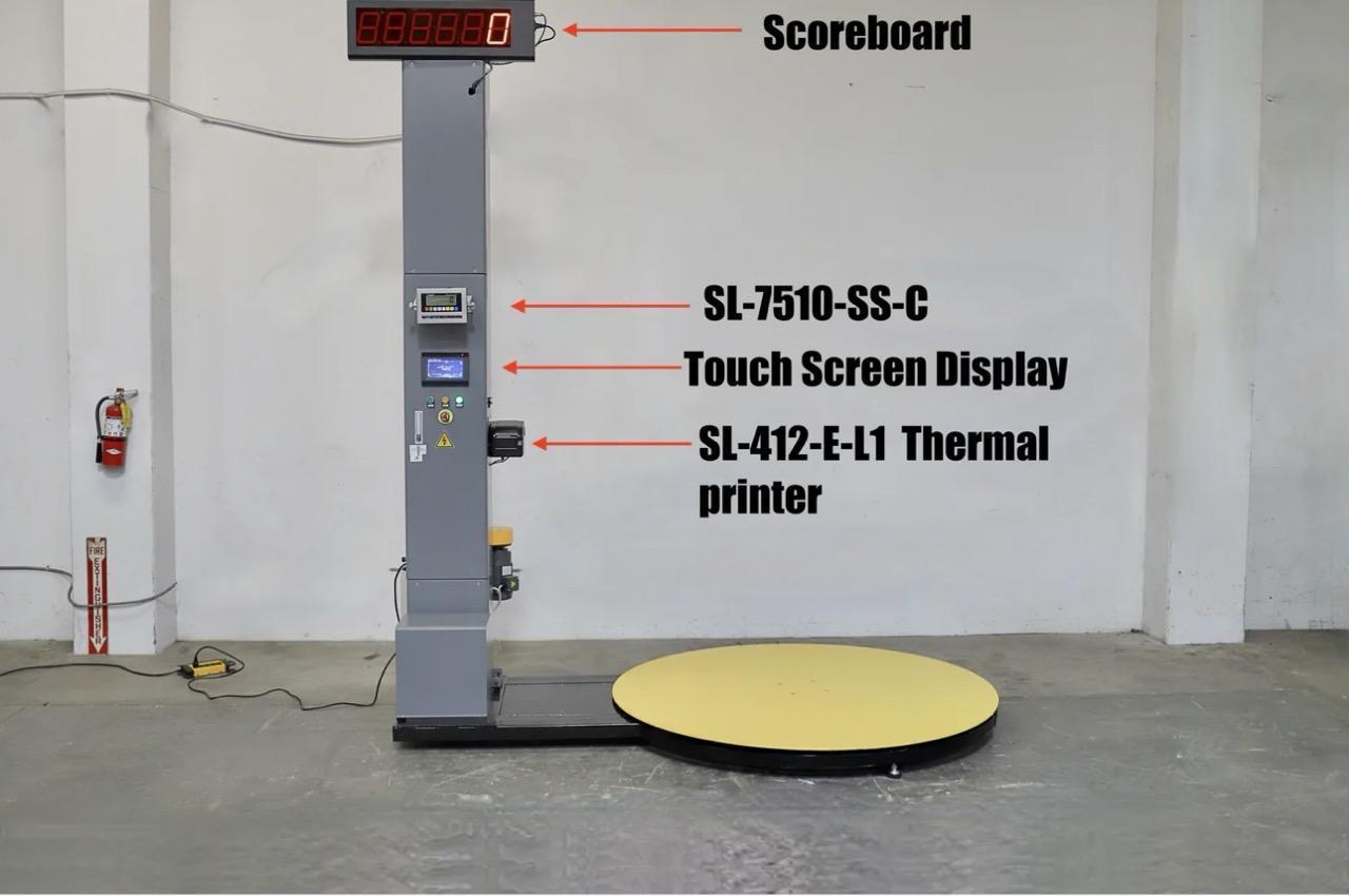 Selleton SL-K120 Stretch Wrap Machine, 2024 – Built in Scale