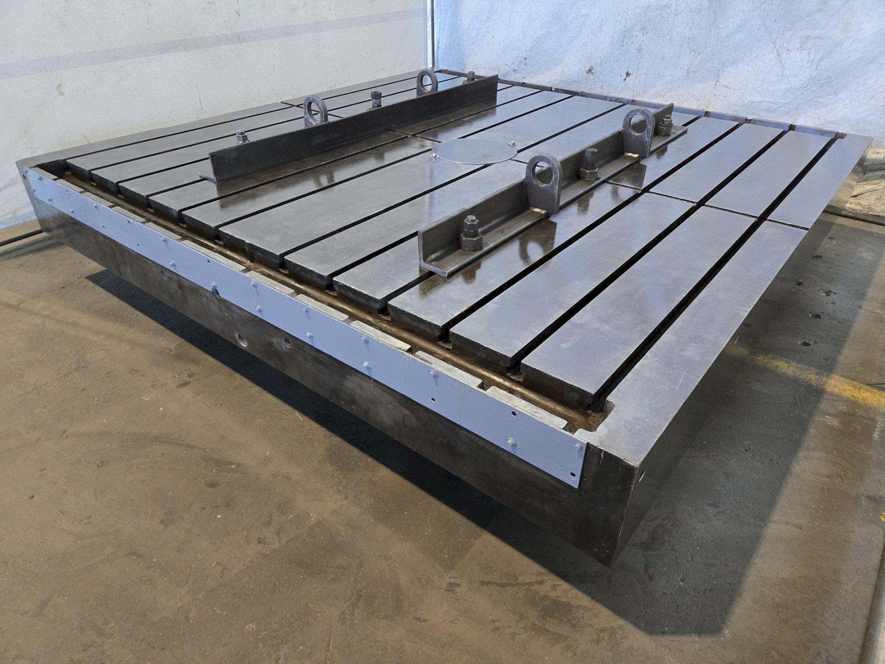 84" X 84" GIDDINGS & LEWIS AIR LIFT ROTARY TABLE. STOCK #0547826