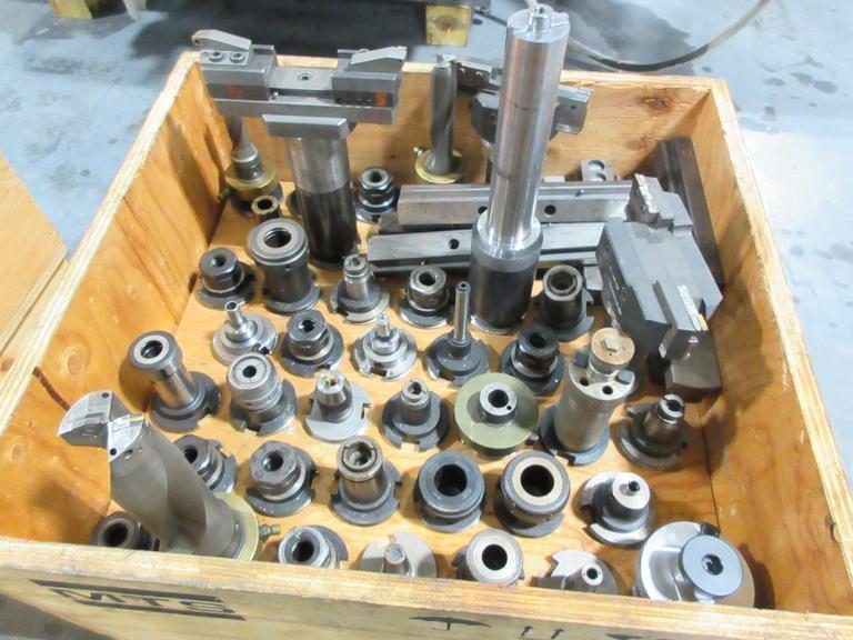 CAT50 Tool Holders, Assorted Types and Brands,  Collet, End Mill, Boring Head, Shell Mill Holder and More (38pcs)- Auction Item